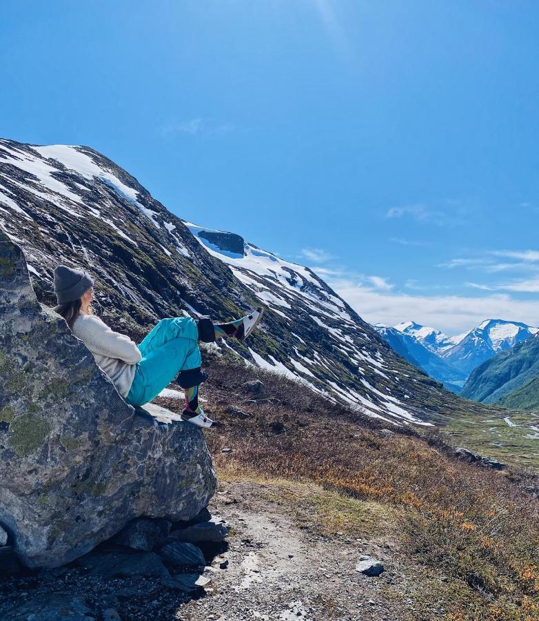 Vollsnes Feriehus Villa Hjelle Esterno foto