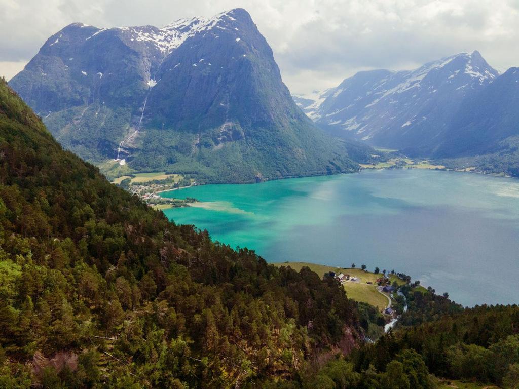 Vollsnes Feriehus Villa Hjelle Esterno foto