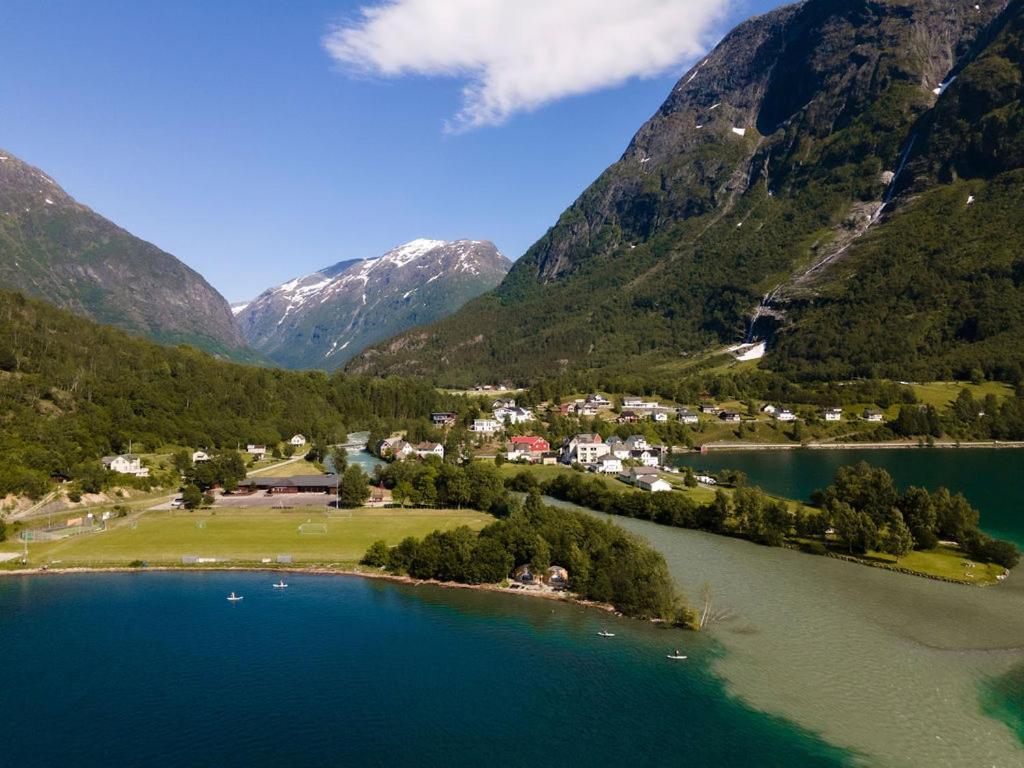 Vollsnes Feriehus Villa Hjelle Esterno foto